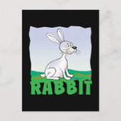 Kid Friendly Rabbit Postkarte (Vorderseite)