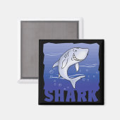 Kid Friendly Shark Magnet (Vorderseite/Rückseite)