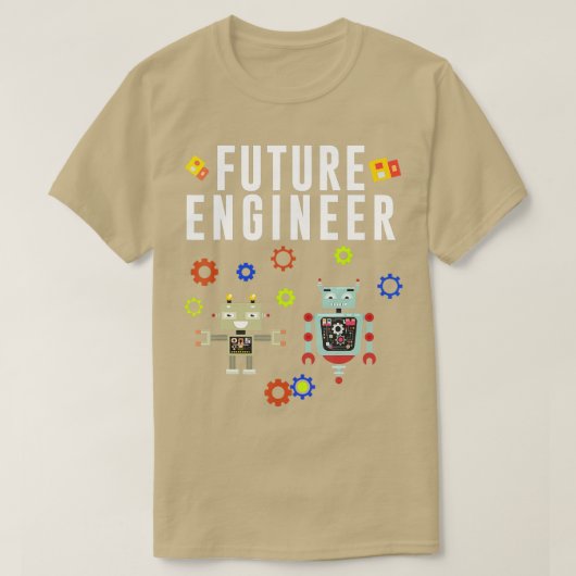 Kid für erwachsene Roboter-Roboter-Roboter der Kos T-Shirt (Design vorne)