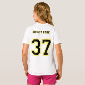 "Kid Got Bank T - Shirt Jersey #37 Clothing Design (Schwarz voll)