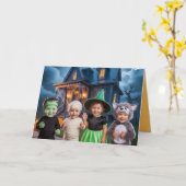 Kid Halloween Einladung (Gelbe Blume)