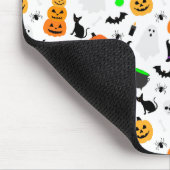 Kid Halloween Ghost Pumpkin Black Cat Personalize Mousepad (Ecke)