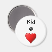 Kid @ Heart Magnet (Vorderseite/Rückseite)