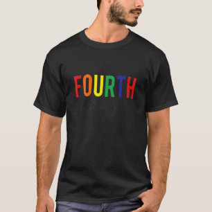 Kid Hello Fourth Grad Rainbow Erster Schultag T-Shirt