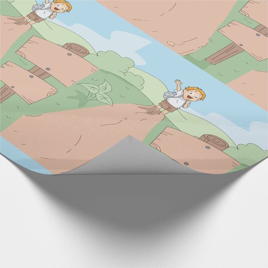 Kid Hiking Geschenkpapier