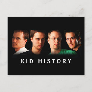 Kid History Cast Postkarte