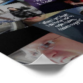 Kid History Collage Poster (Ecke)