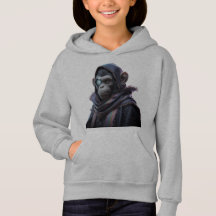 Kid-Hoodie-Affen-Design