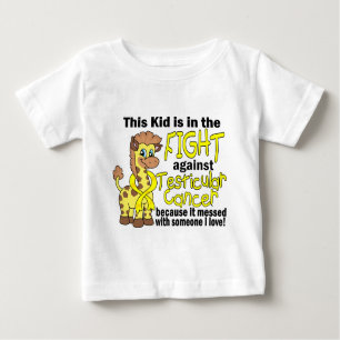 Kid im Kampf gegen Hodenkrebs Baby T-shirt
