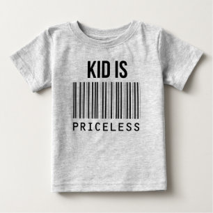 Kid ist ein kostenloses T - Shirt Barcode Bar Tee