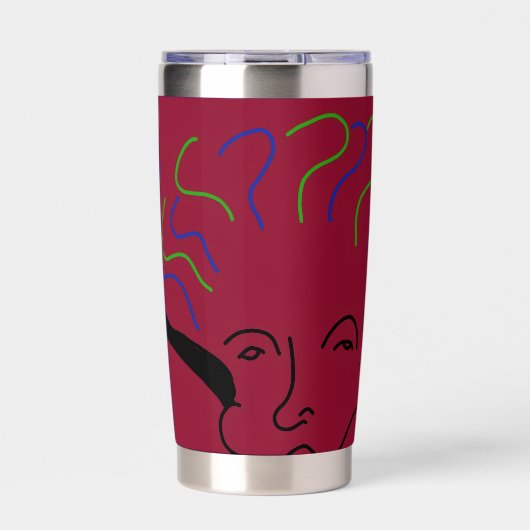 Kid Mad Scientist  Thermobecher (Vorderseite)