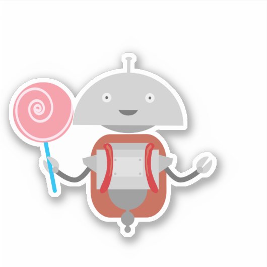 Kid Mia mit sauberem Gesicht Aufkleber (Vorderseite)