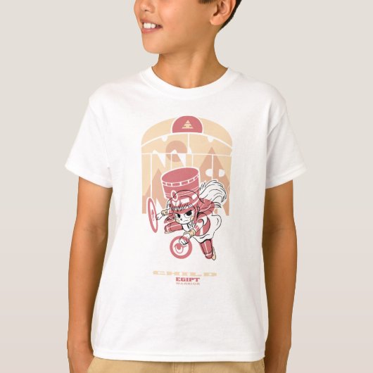 Kid mit Schilden T-Shirt (Vorderseite)