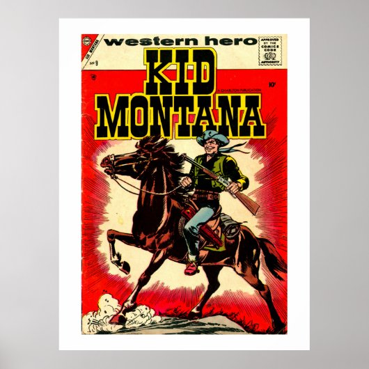 Kid Montana #9 Poster (Vorne)