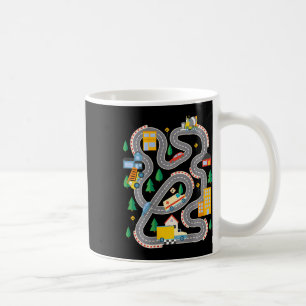 Kid Play Cars auf Vater Ck Race Track Mat Vaters D Kaffeetasse