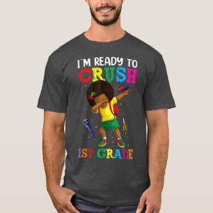 Kid ready to crush 1. Grade Shirt, lustiges Dabbin T-Shirt