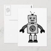 Kid Robot Postkarte (Vorne/Hinten)