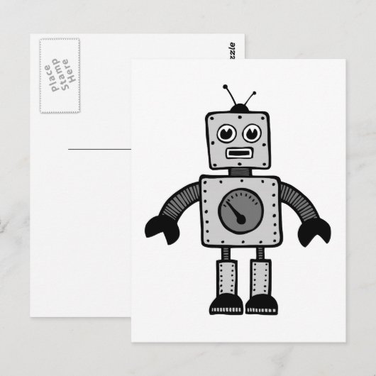 Kid Robot Postkarte (Vorne/Hinten)