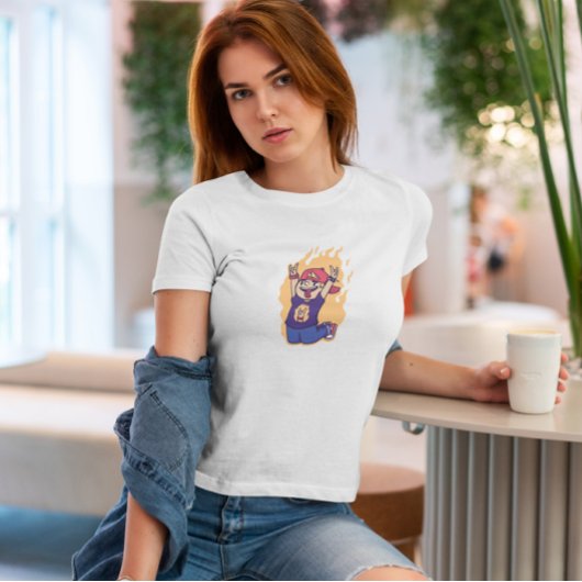 Kid Rock'n'Roll on Fire T-Shirt