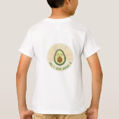 Kid T Shirt designed "Holy Guacamole". (Rückseite)