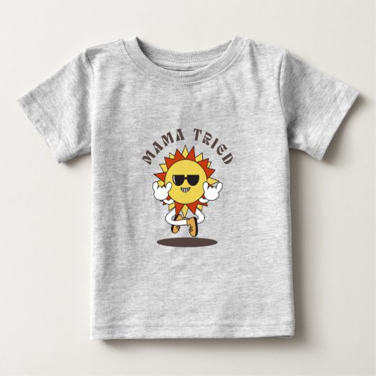Kid T - Shirt "mama versucht" (Vorderseite)