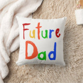 Kid Text Future Vater T - Shirt und Geschenke Kissen (Decke)