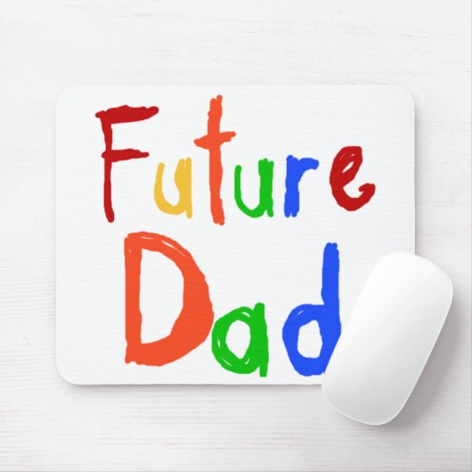Kid Text Future Vater T - Shirt und Geschenke Mousepad (Mit Mouse)