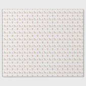 Kid Toy Wrapping Paper Rocking Horse Gift Wrap Geschenkpapier (Flach)