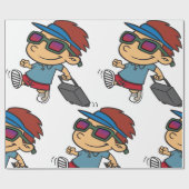 Kid Trapping Paper Geschenkpapier (Flach)