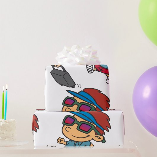 Kid Trapping Paper Geschenkpapier