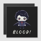 Kid Vampire Magnetkarte (Vorne/Hinten)
