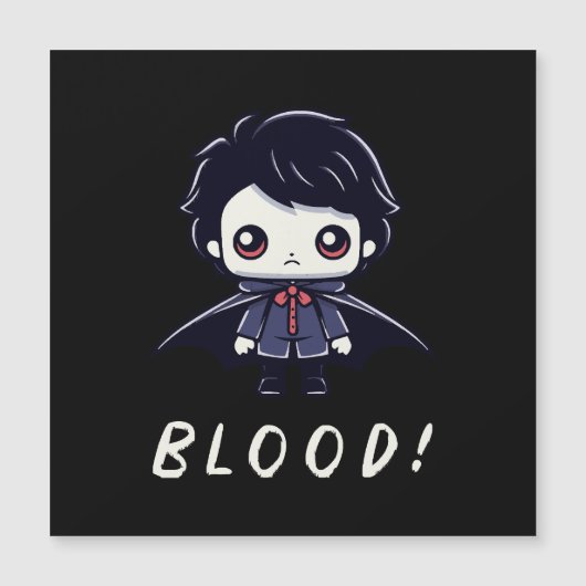 Kid Vampire Magnetkarte (Vorderseite)