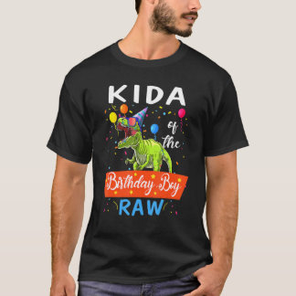 Kida Dinosaur  Funny Cute Birthday Boy Family Appa T-Shirt