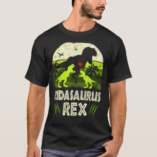 Kida Dinosaur T Rex Kidasaurus 2 Kinder Familienma T-Shirt