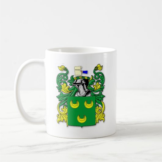 Kidder Wappen Kaffeetasse (Links)