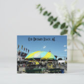 Kiddes Car and Truck Vergnügungspark Ride Postkarte (Stehend Vorderseite)