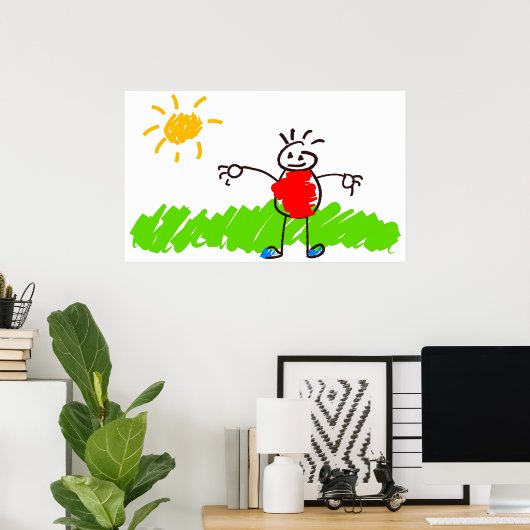 Kiddie Art Poster (Heimbüro)