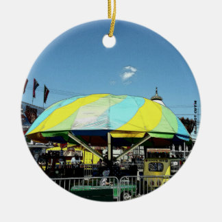 Kiddie-Auto-und LKW-Vergnügungspark-Fahrt Keramik Ornament