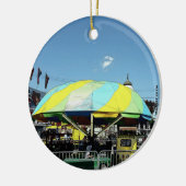 Kiddie-Auto-und LKW-Vergnügungspark-Fahrt Keramik Ornament (Links)