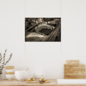 Kiddie Ride auf der Landkreis Messe Poster (Küche)