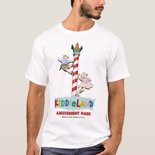 Kiddieland Amusement Park, Melrose Park, IL -  T-Shirt (Vorderseite)