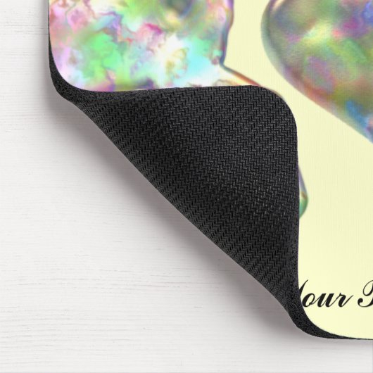 Kiddies Pferd und Liebe-Herz Mousepad (Ecke)