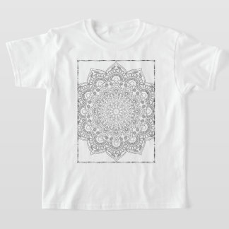 Kiddies Shirt Pattern (Mandala)