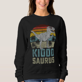 Kiddosaurus Rex Dinosaur Kiddo Saurus Family Match Sweatshirt