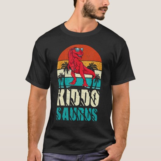 Kiddosaurus T Rex Dinosaur Kiddo Saurus passend F T-Shirt (Vorderseite)