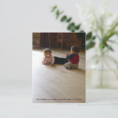 Kidds Vortrag hören... Postkarte (Stehend Vorderseite)