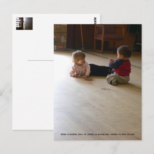 Kidds Vortrag hören... Postkarte (Vorne/Hinten)