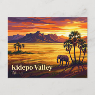Kidepo Valley Nationalpark Uganda Postkarte