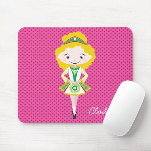 KIDLETS: irische Tänzerblonde Mousepad (Mit Mouse)