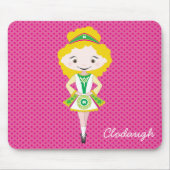 KIDLETS: irische Tänzerblonde Mousepad (Vorne)